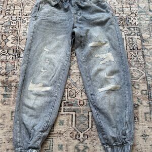 Blank NYC Distressed Gray Joggers